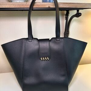 Elegant Black Tote Bag